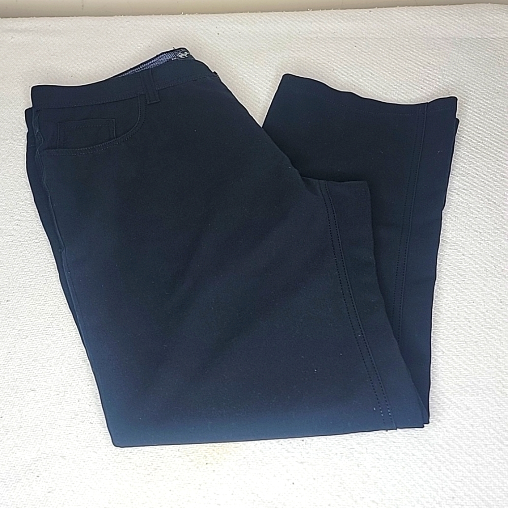 Enzo Denim Navy Blue Pants Size 34